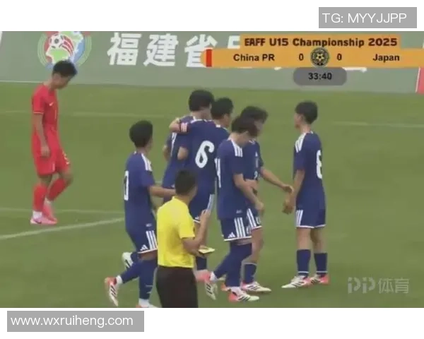 U15国少下半场失误频频日本U15长传打身后再添两球